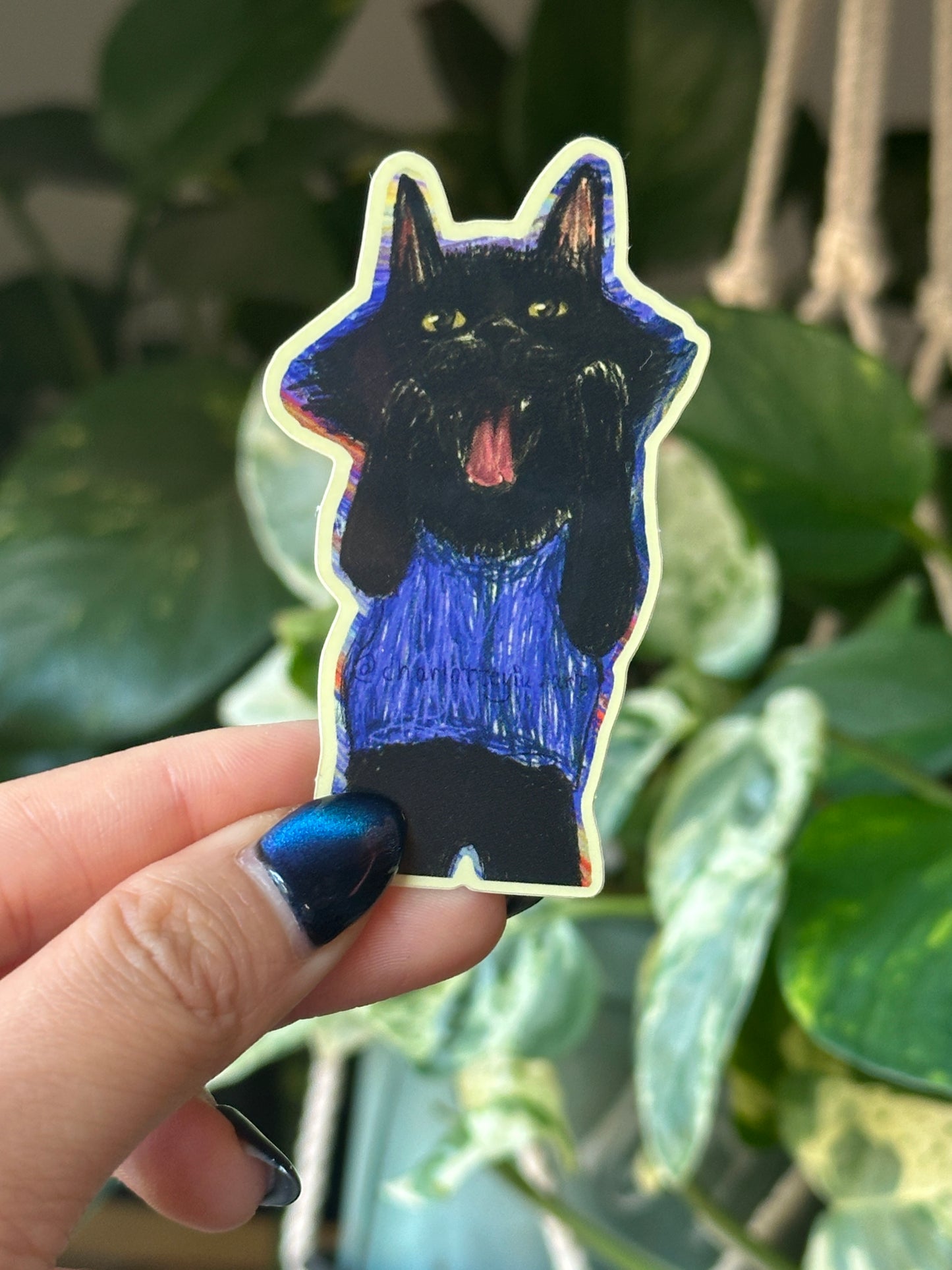 Scream Sticker