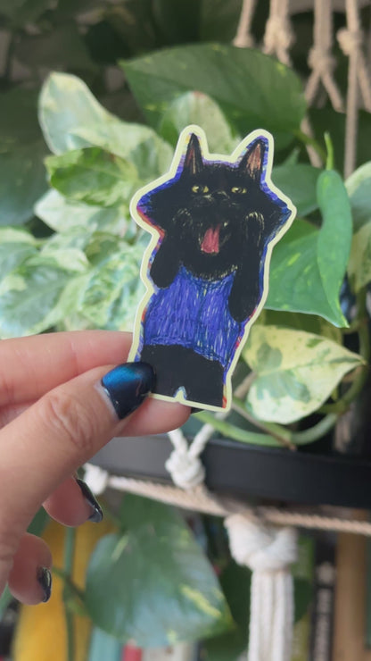 Scream Sticker
